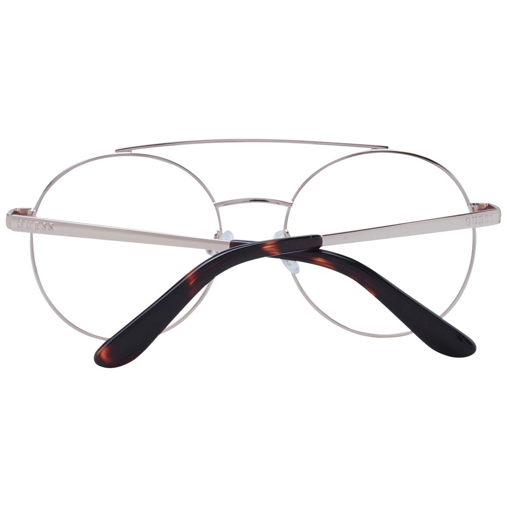 Gold Women Glasses Frame
