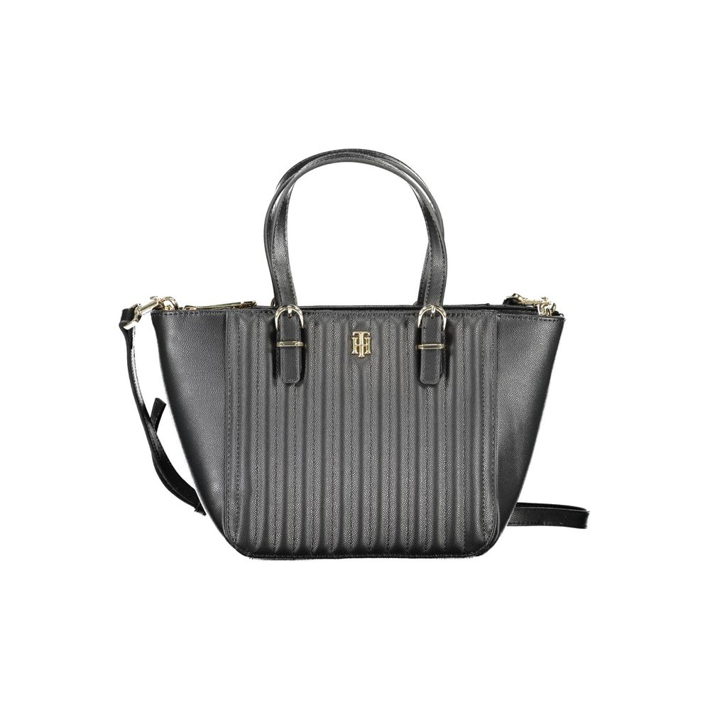 Nero Poliuretano Women Handbag