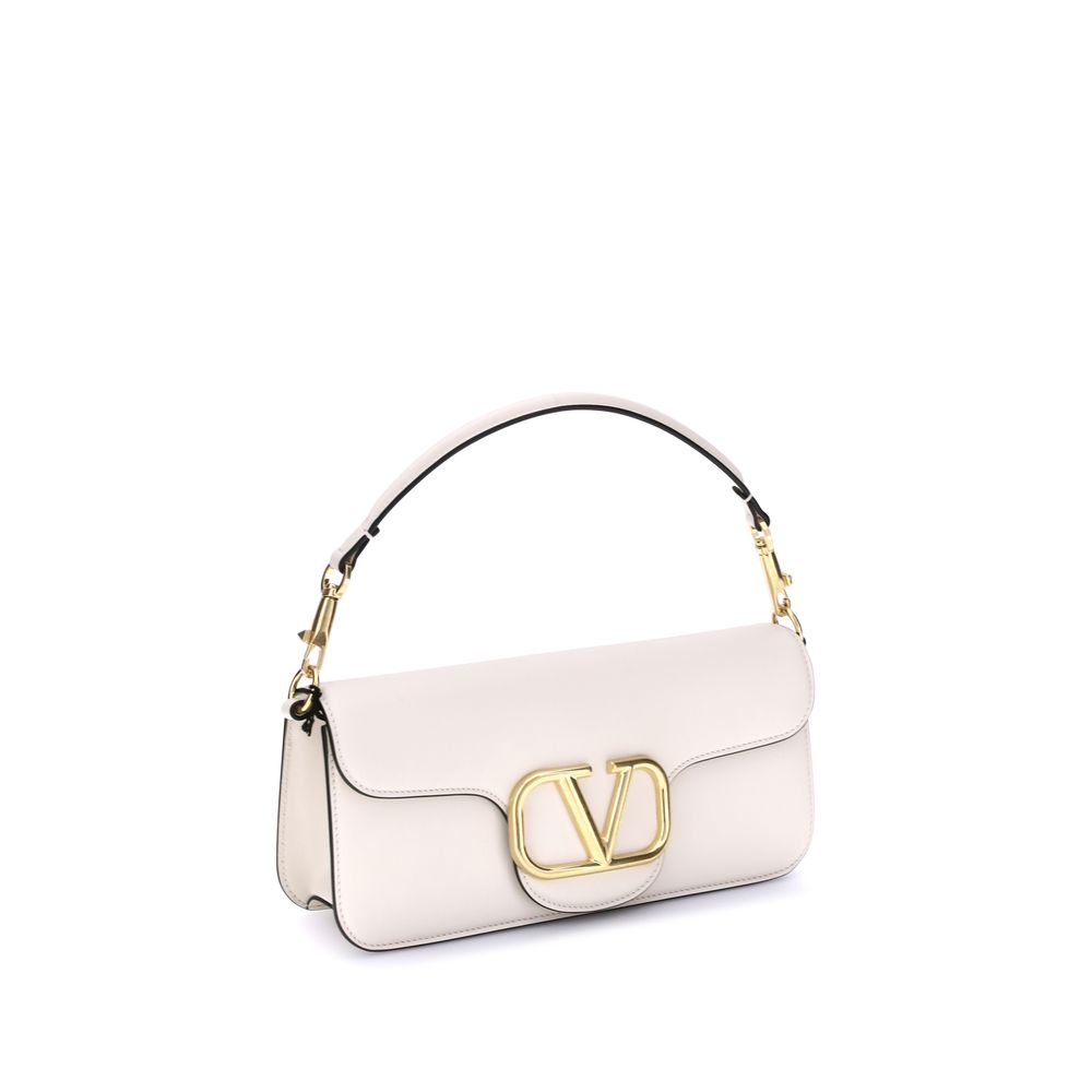 White Calf Leather Bos Taurus Shoulder Bag