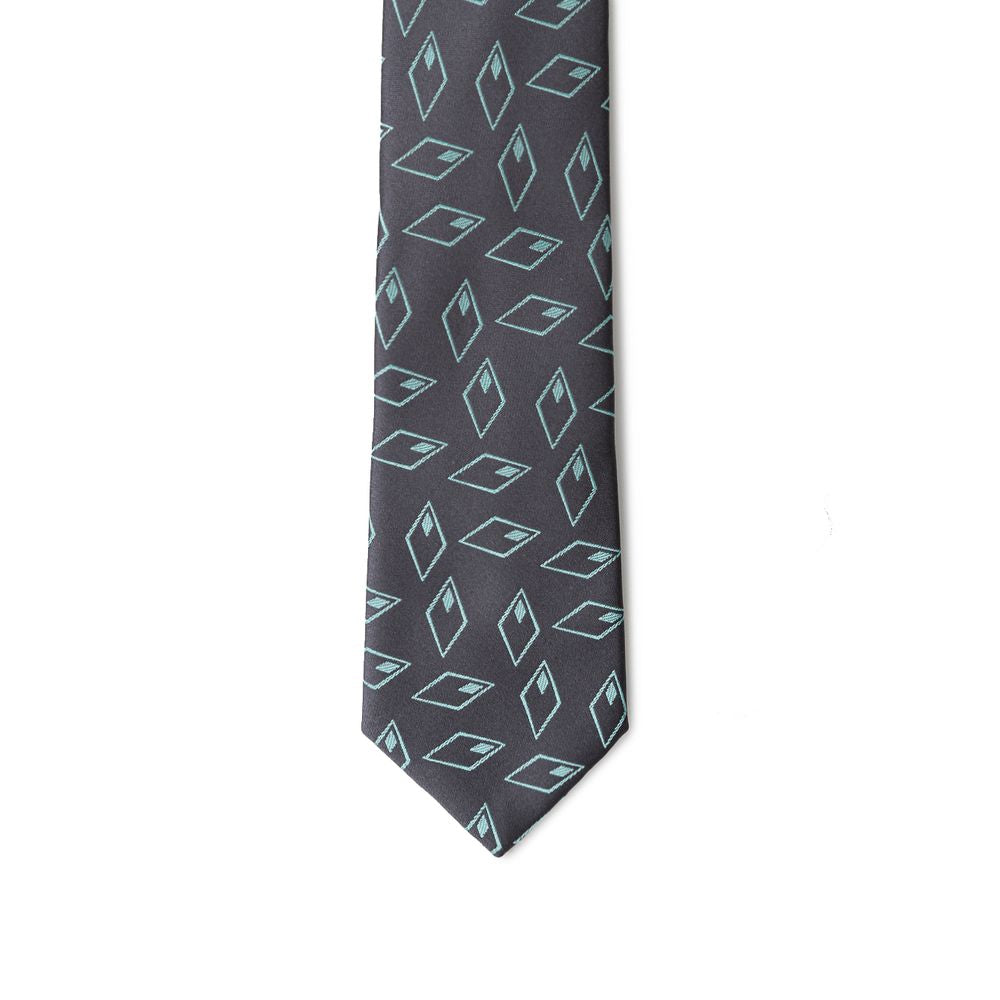 Gray Silk Tie