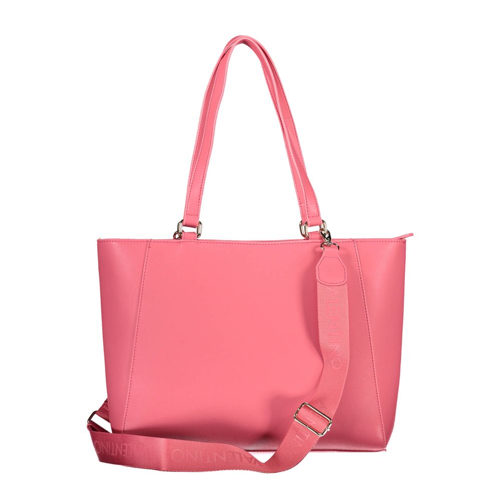 Rosa Polyurethane Women Handbag