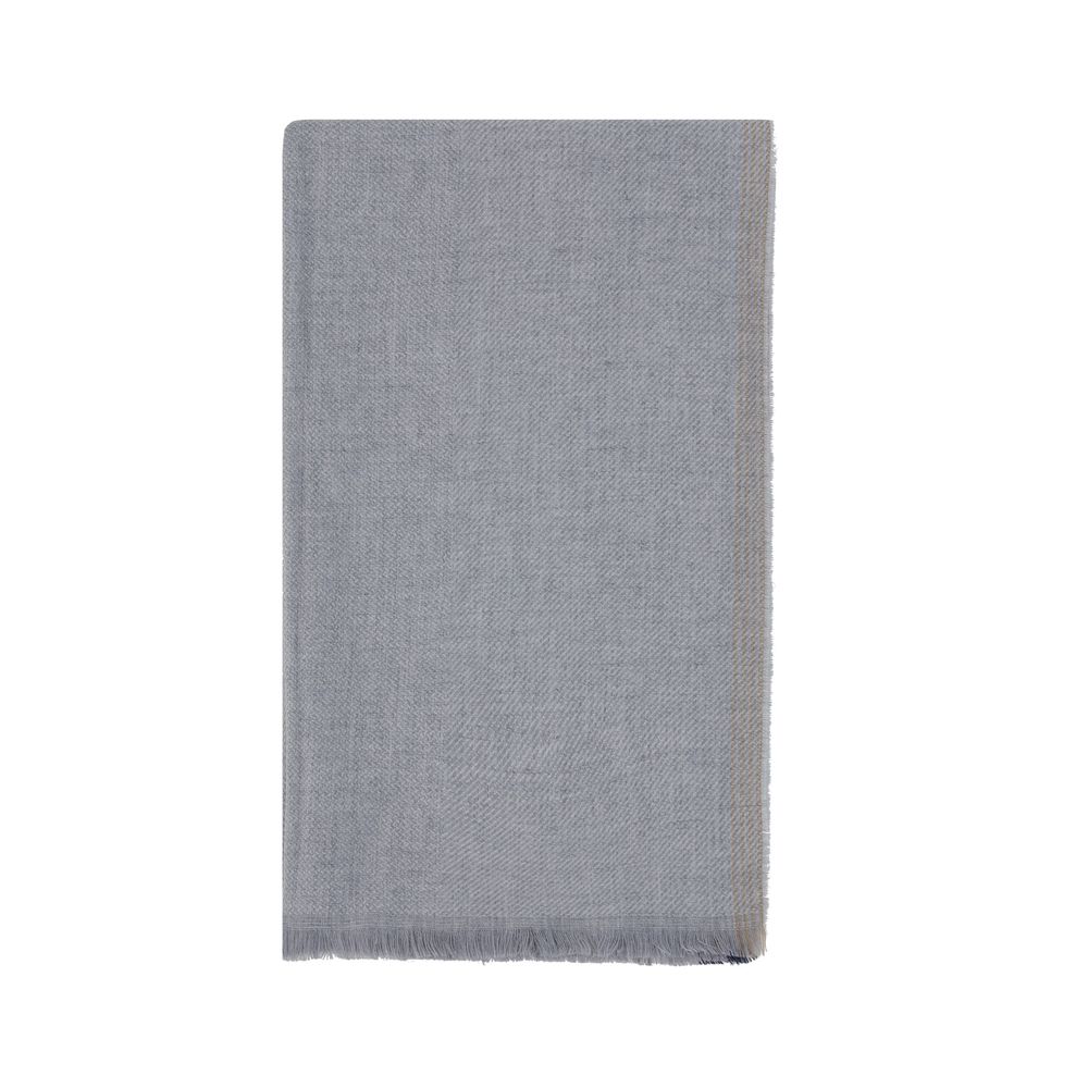 Gray Cashmere Scarf