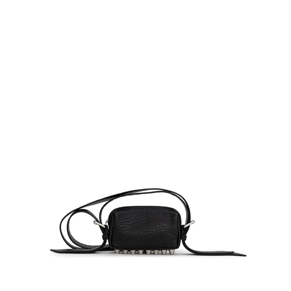 Black Leather Shoulder Bag