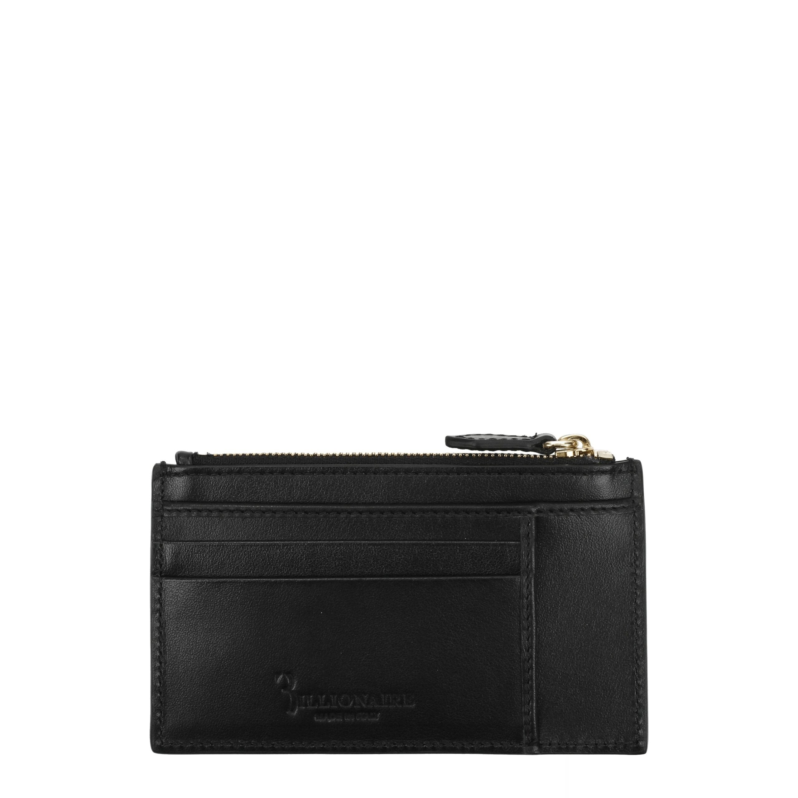Black Crocodile Cardholder