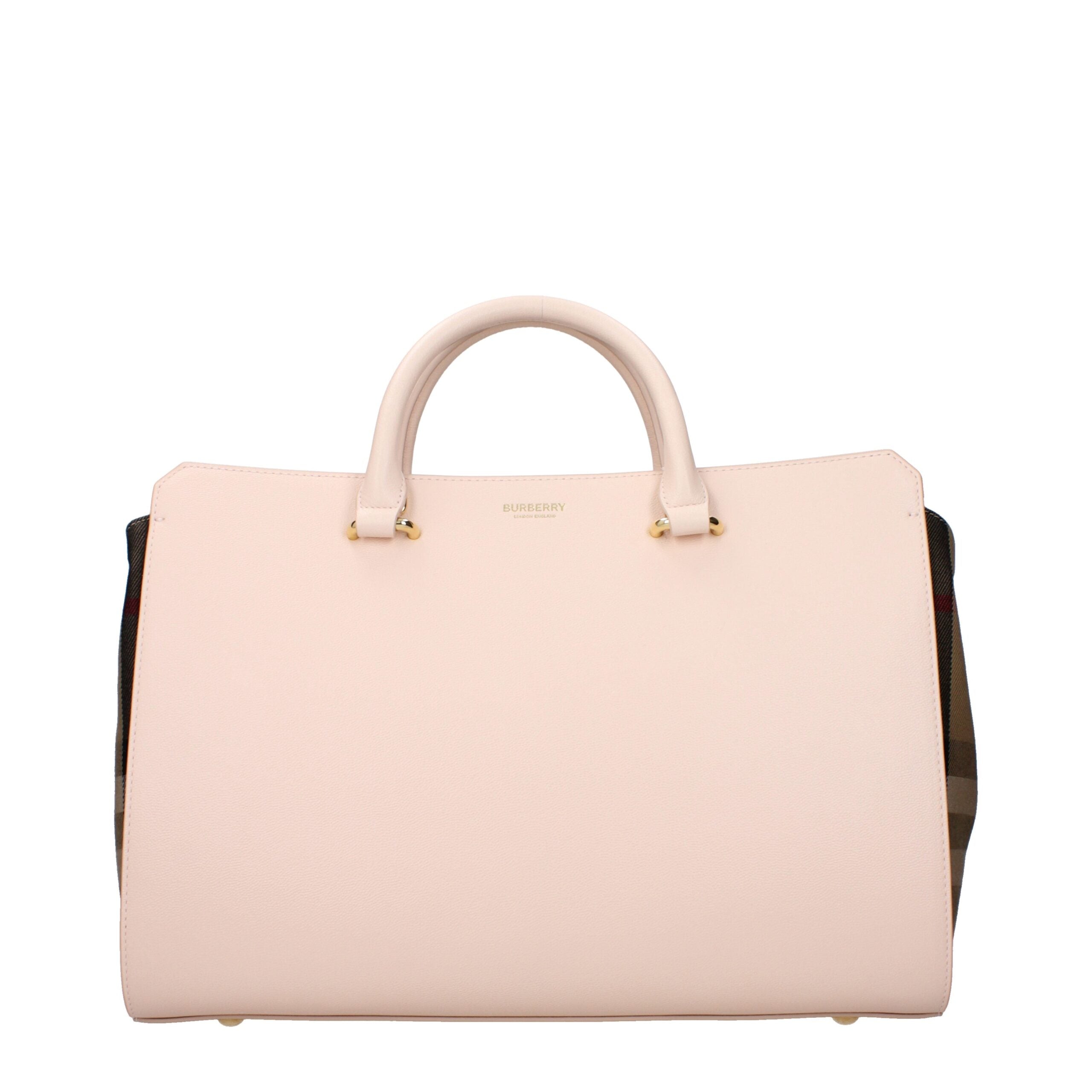 Pink Leather Handbag