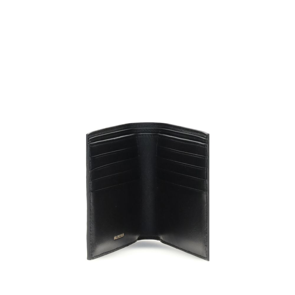Black Calf Leather Bos Taurus Wallet