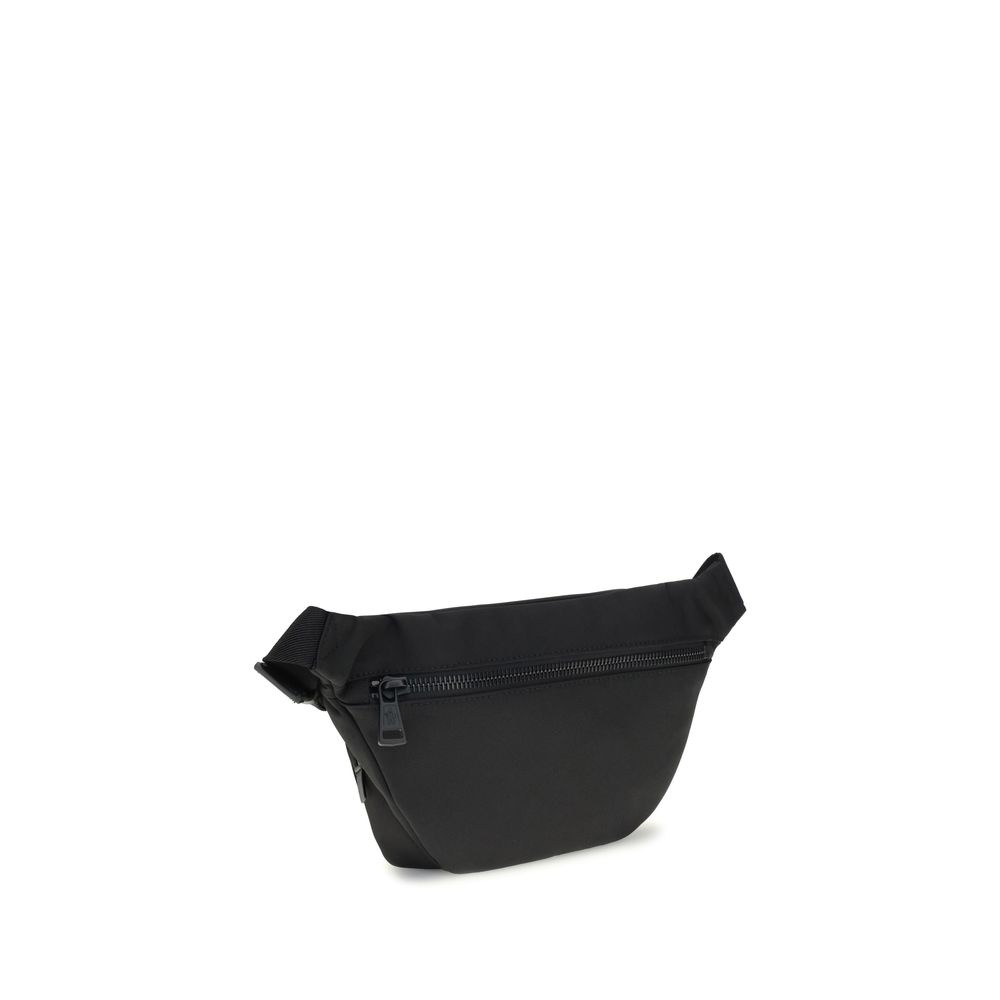 Black Nylon Clutch Bag