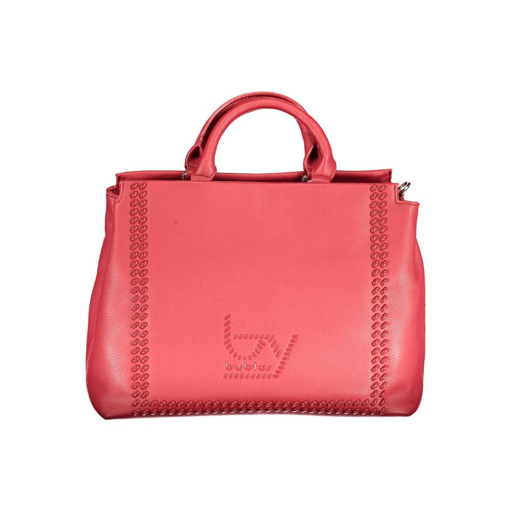 Beige Polyurethane Women Handbag