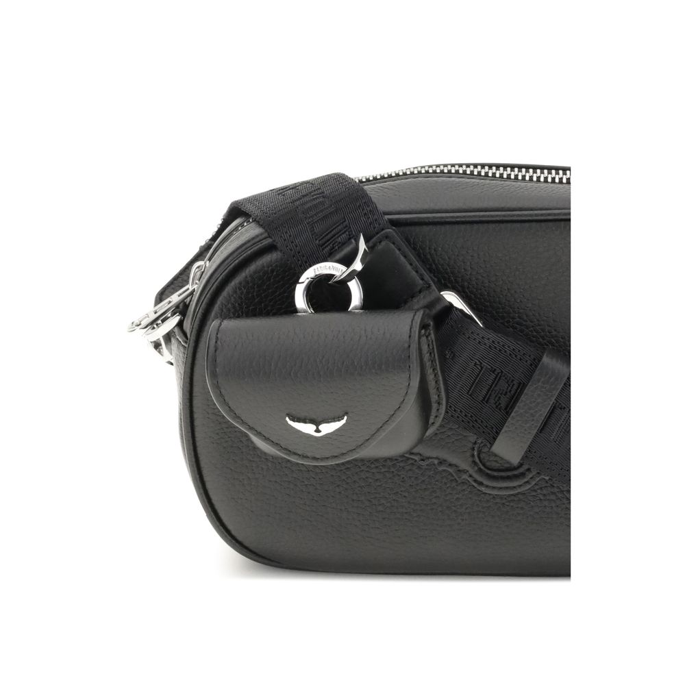Black Calf Leather Bos Taurus Shoulder Bag
