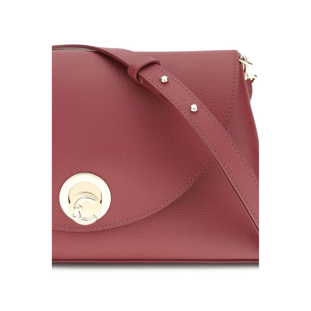 Red Calf Leather Bos Taurus Shoulder Bag