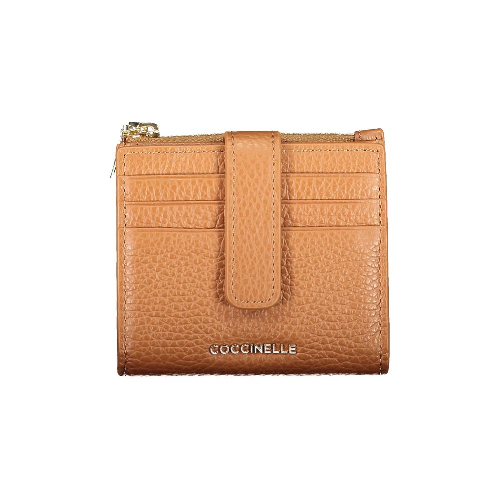 Brown Leather Women Wallet
