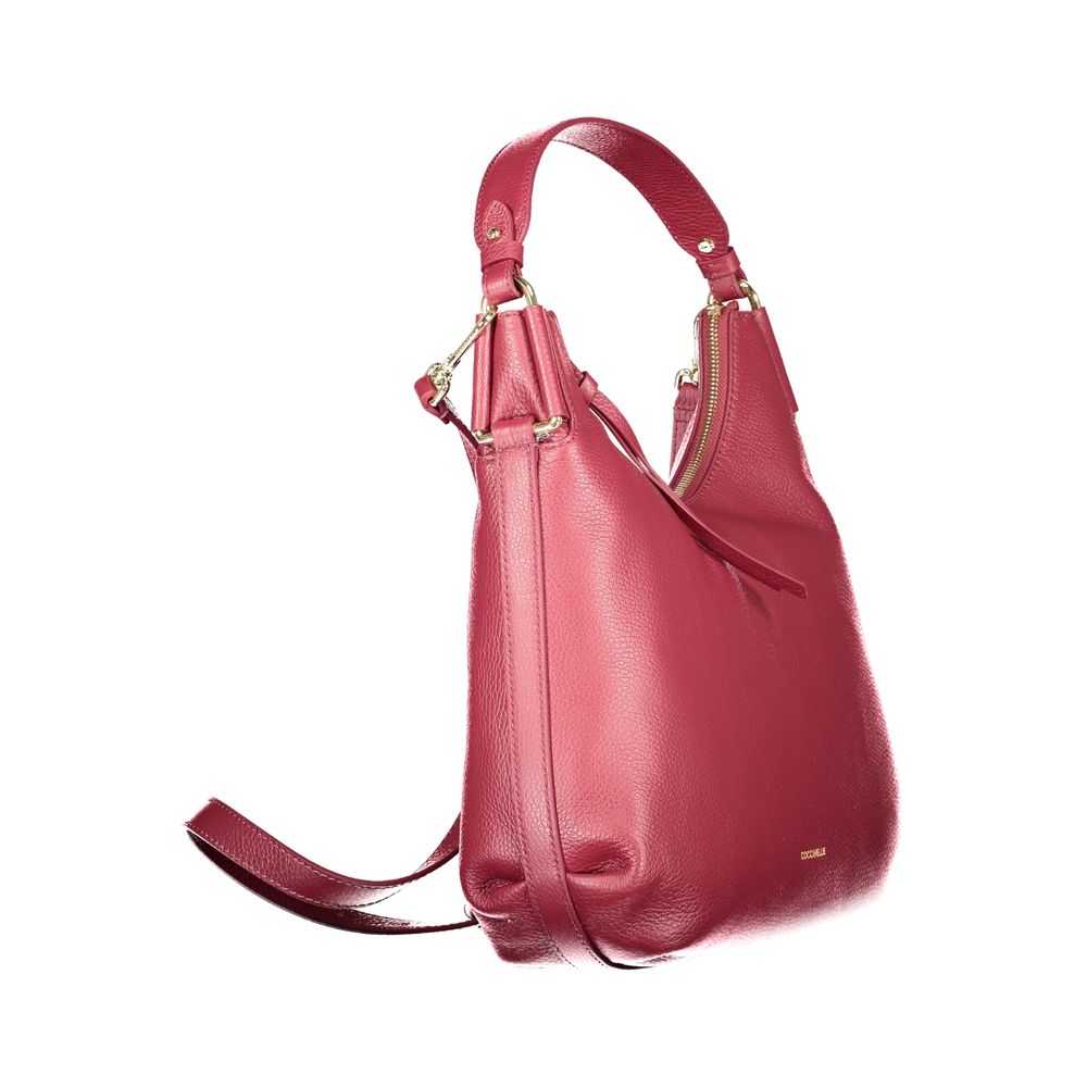 Purple Leather Women Handbag