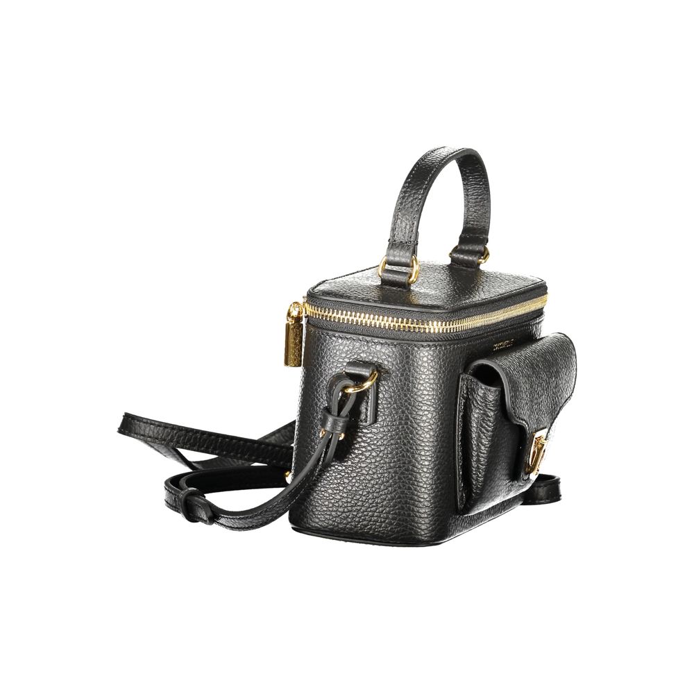 Black Leather Women Handbag