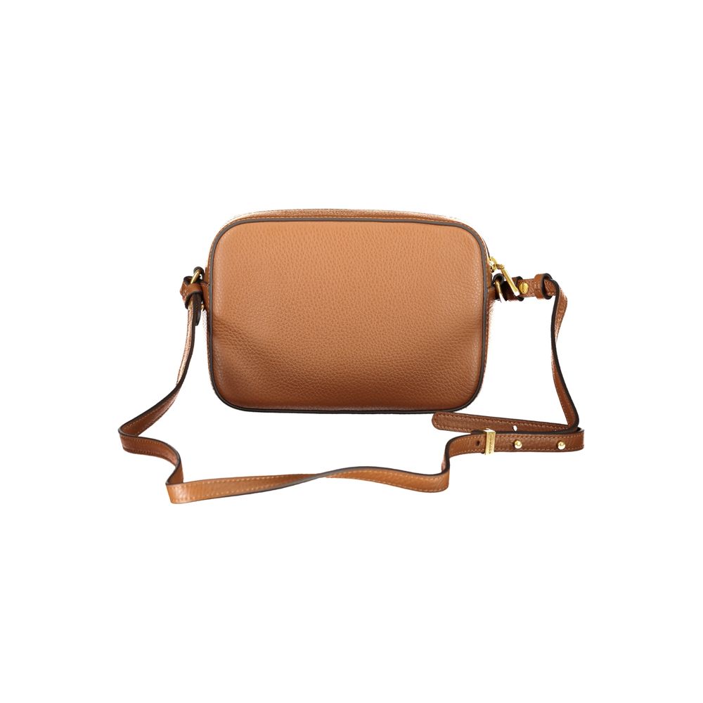 Marrone Leather Women Handbag