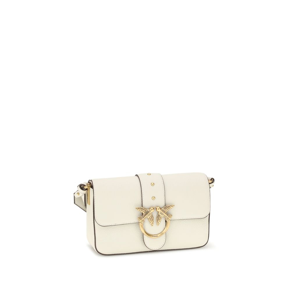 White Calf Leather Bos Taurus Shoulder Bag