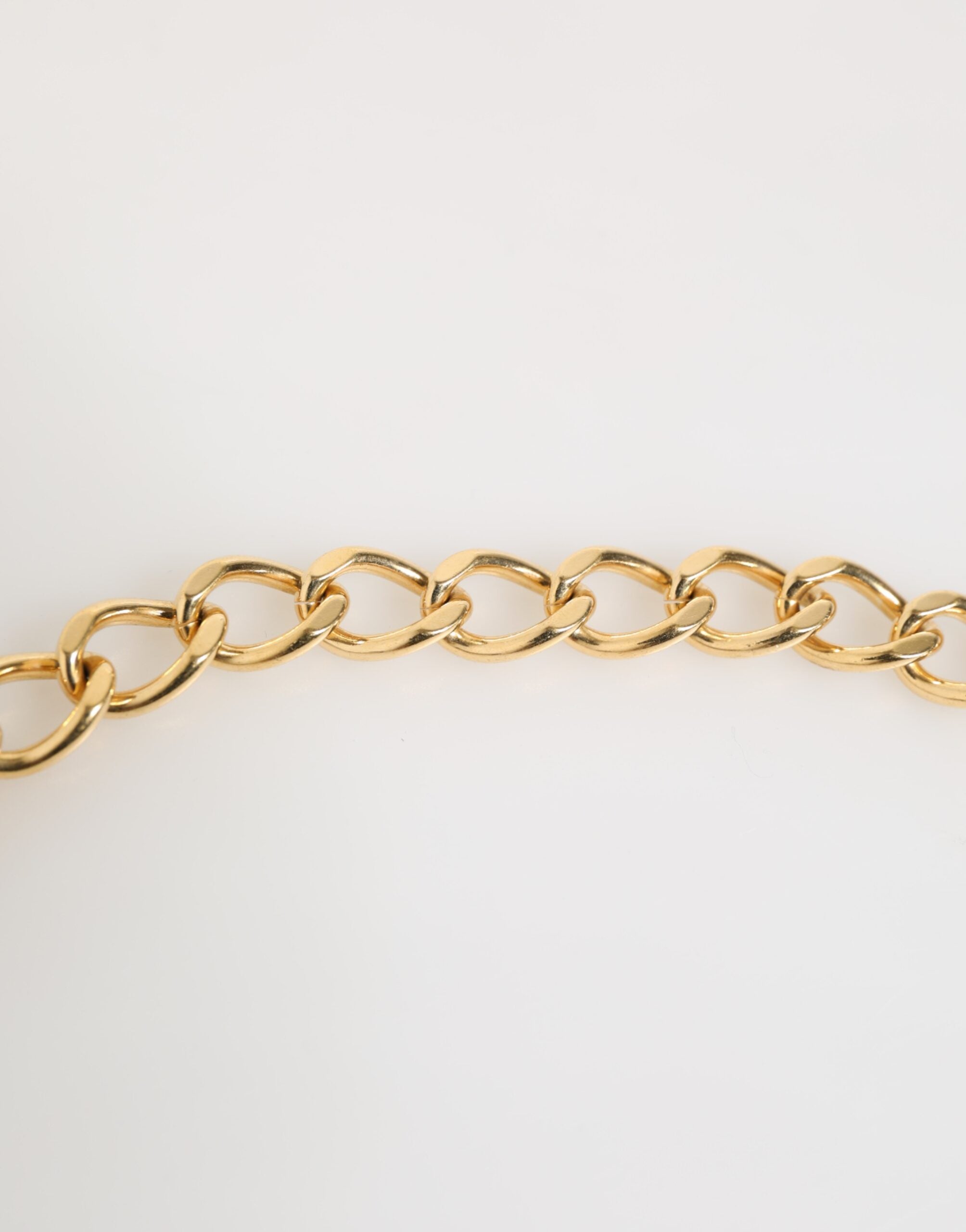 Multicolor Murano Glass Beads Gold Chain Jewelry Necklace