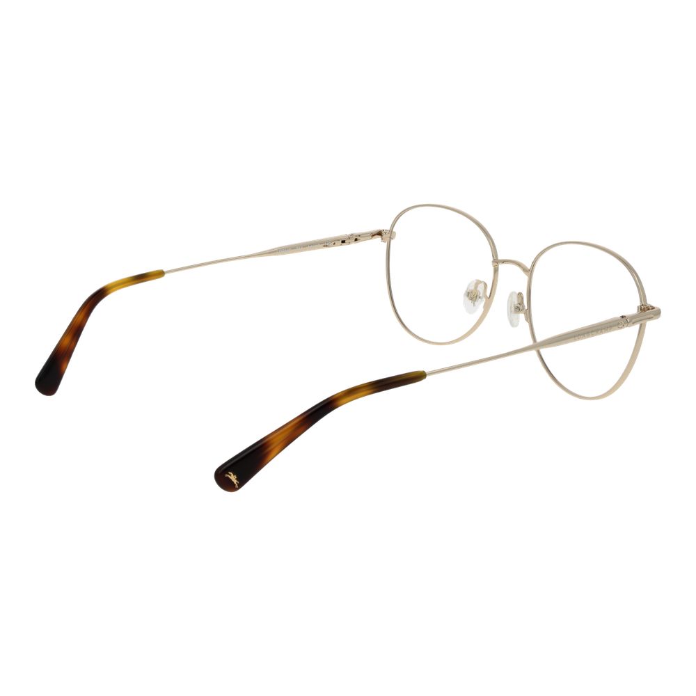 Gold Women Glasses Frame