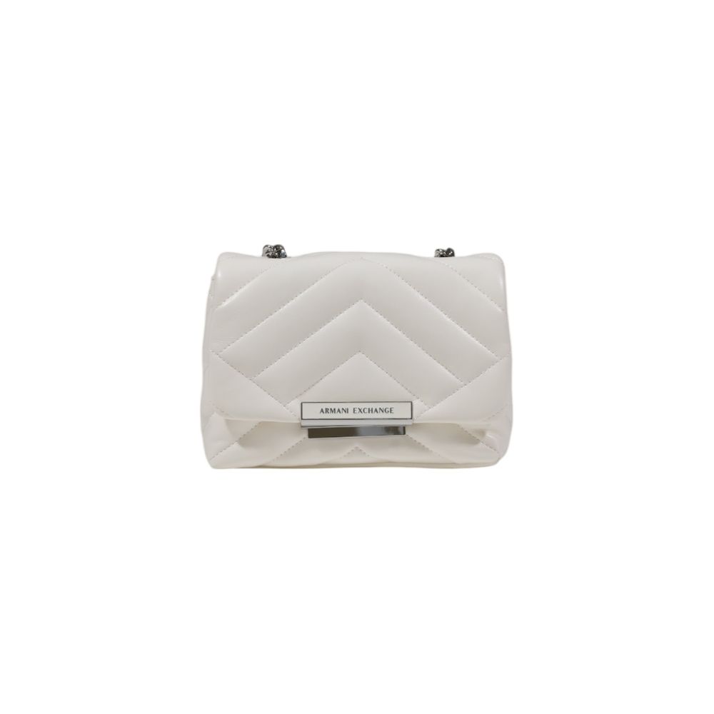 White Polyester Handbag