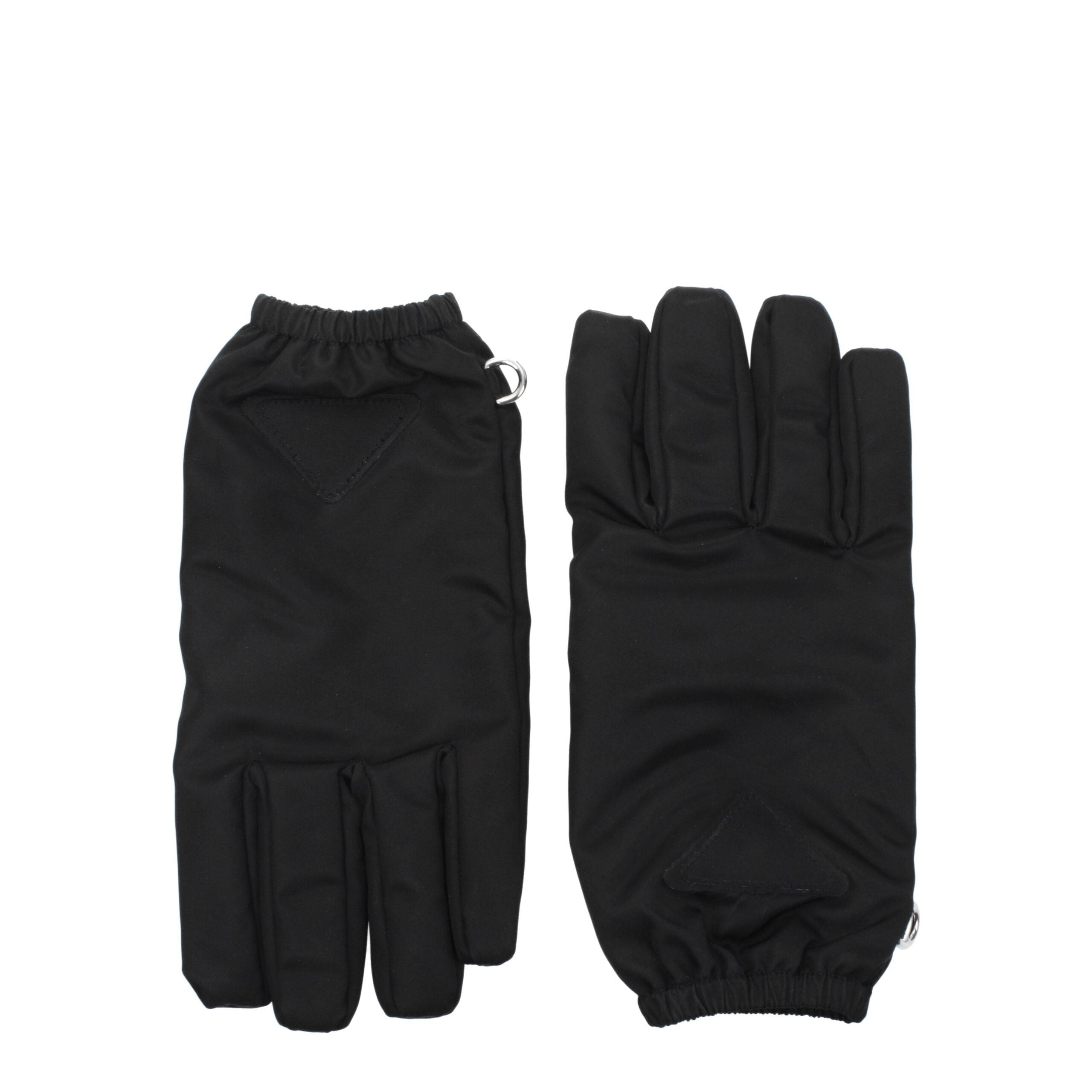 Black Nylon Gloves