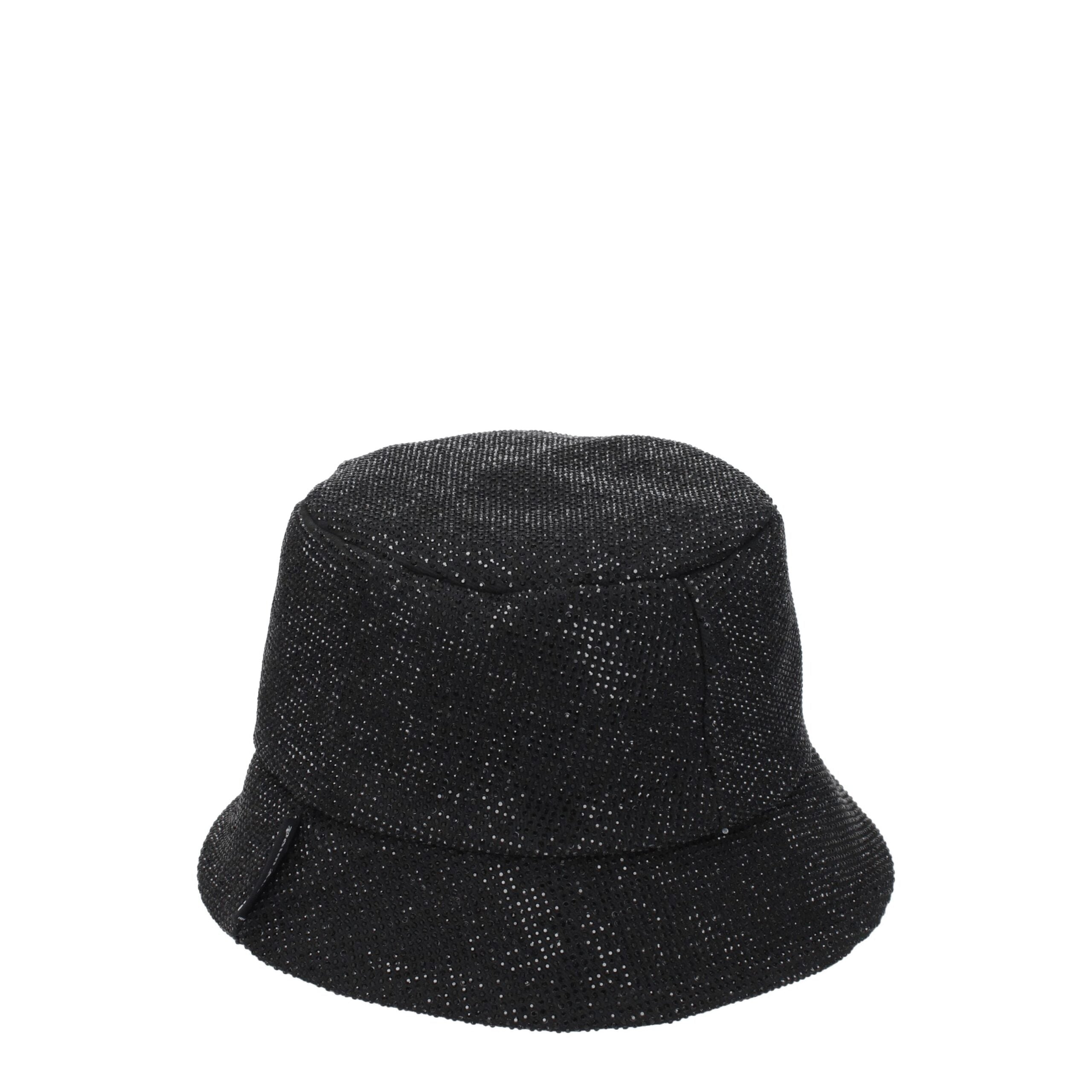 Black Cotton Bucket Hat