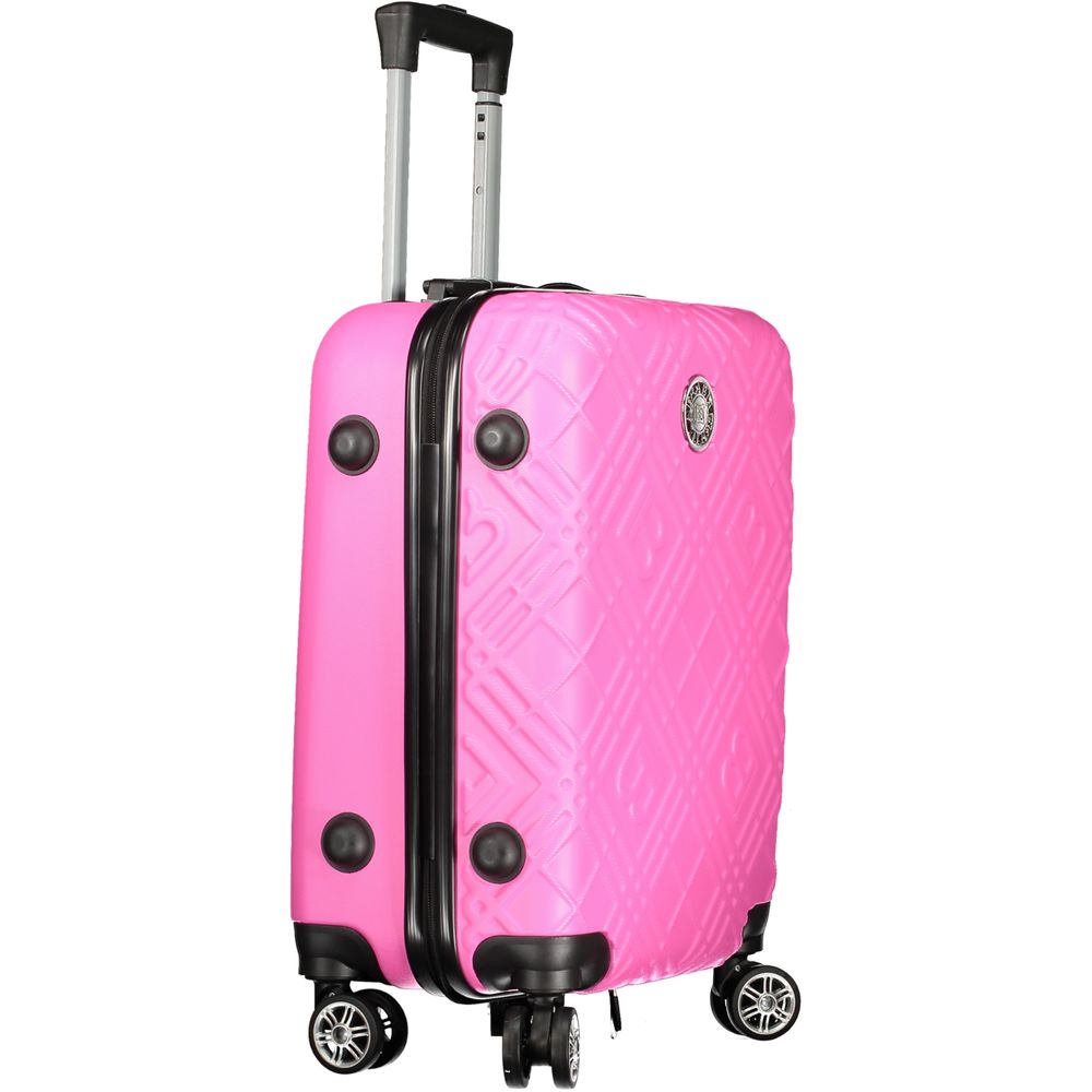 Pink Polyethylene Luggage And Travel