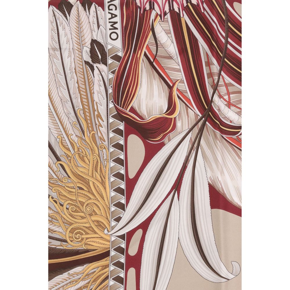 Giada print silk Scarf