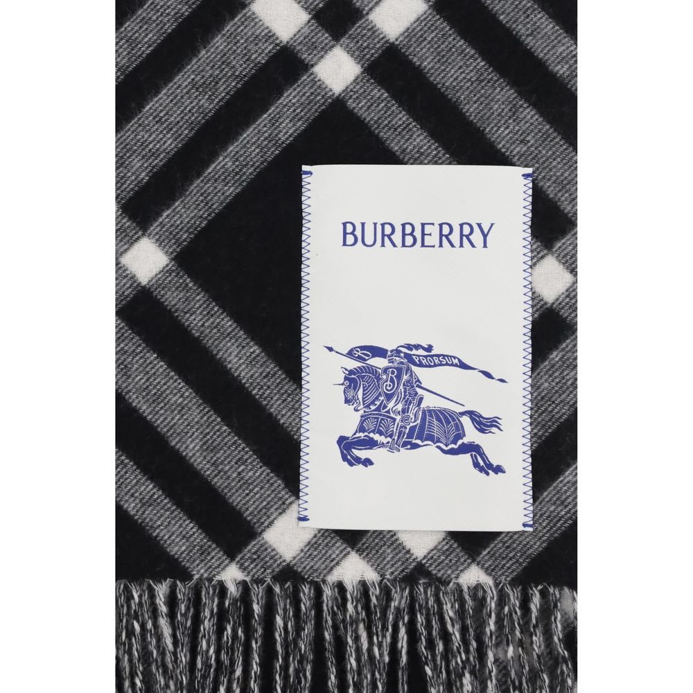 Check Cashmere Scarf