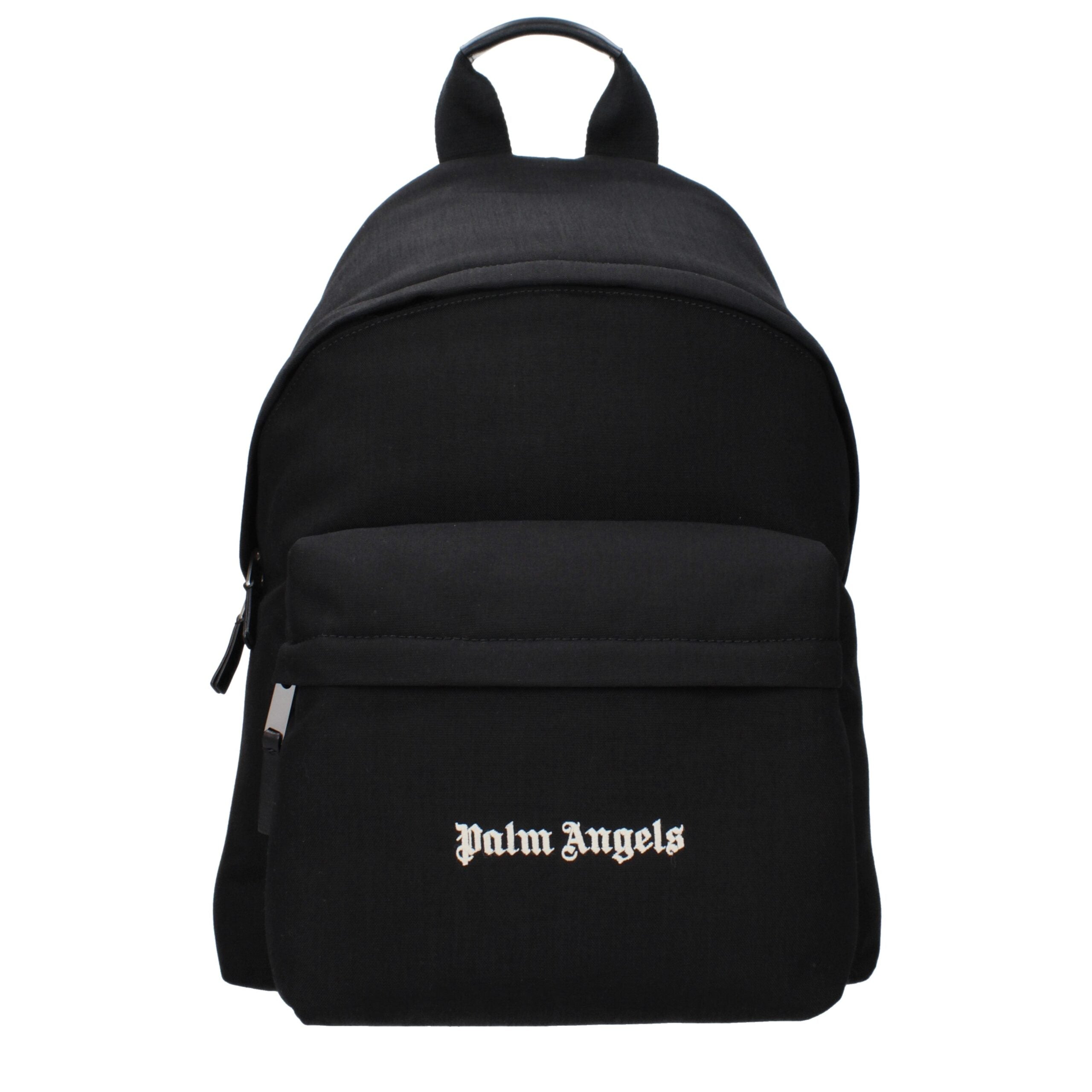 Black Fabric Backpack