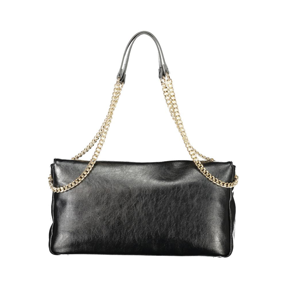 Nero Poliuretano Woman Shoulder Bag