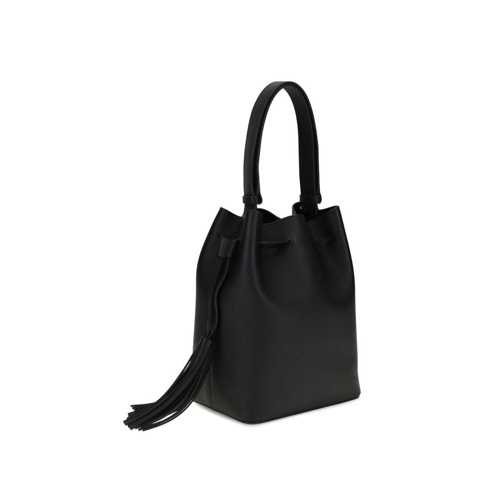 Black Leather Shoulder Bag