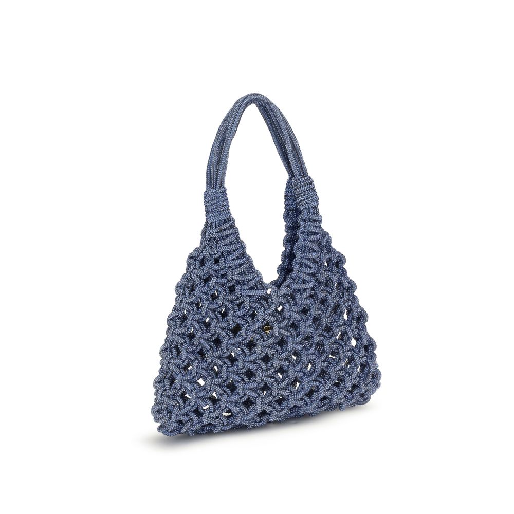 Blue Resin Handbag