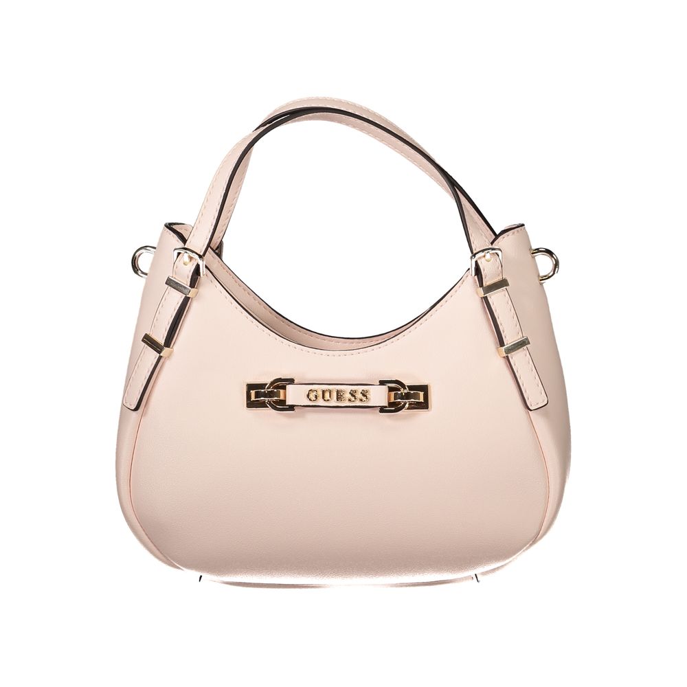 Pink Polyethylene Handbag