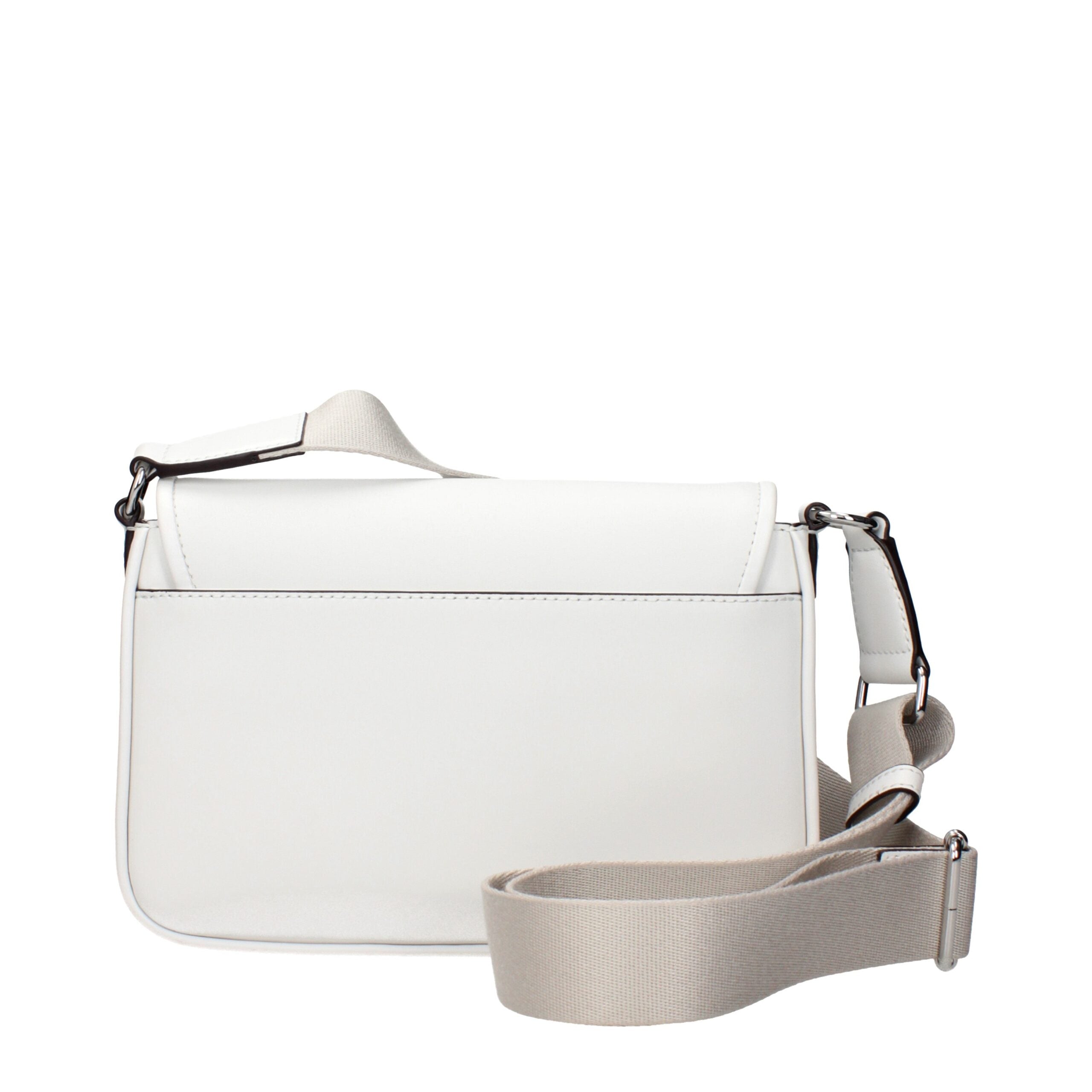 White Leather Crossbody Bag