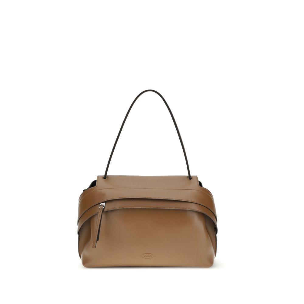 Brown Calf Leather Bos Taurus Shoulder Bag