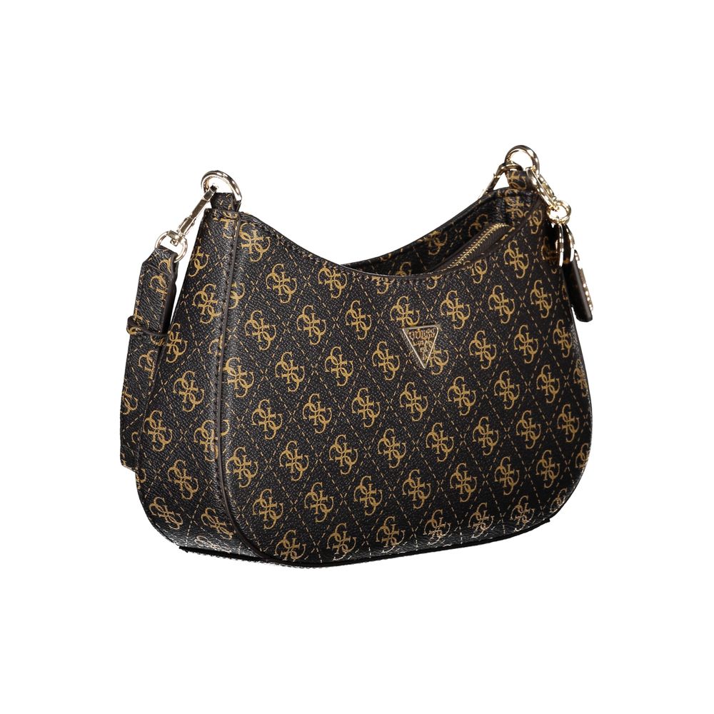 Brown Polyethylene Handbag