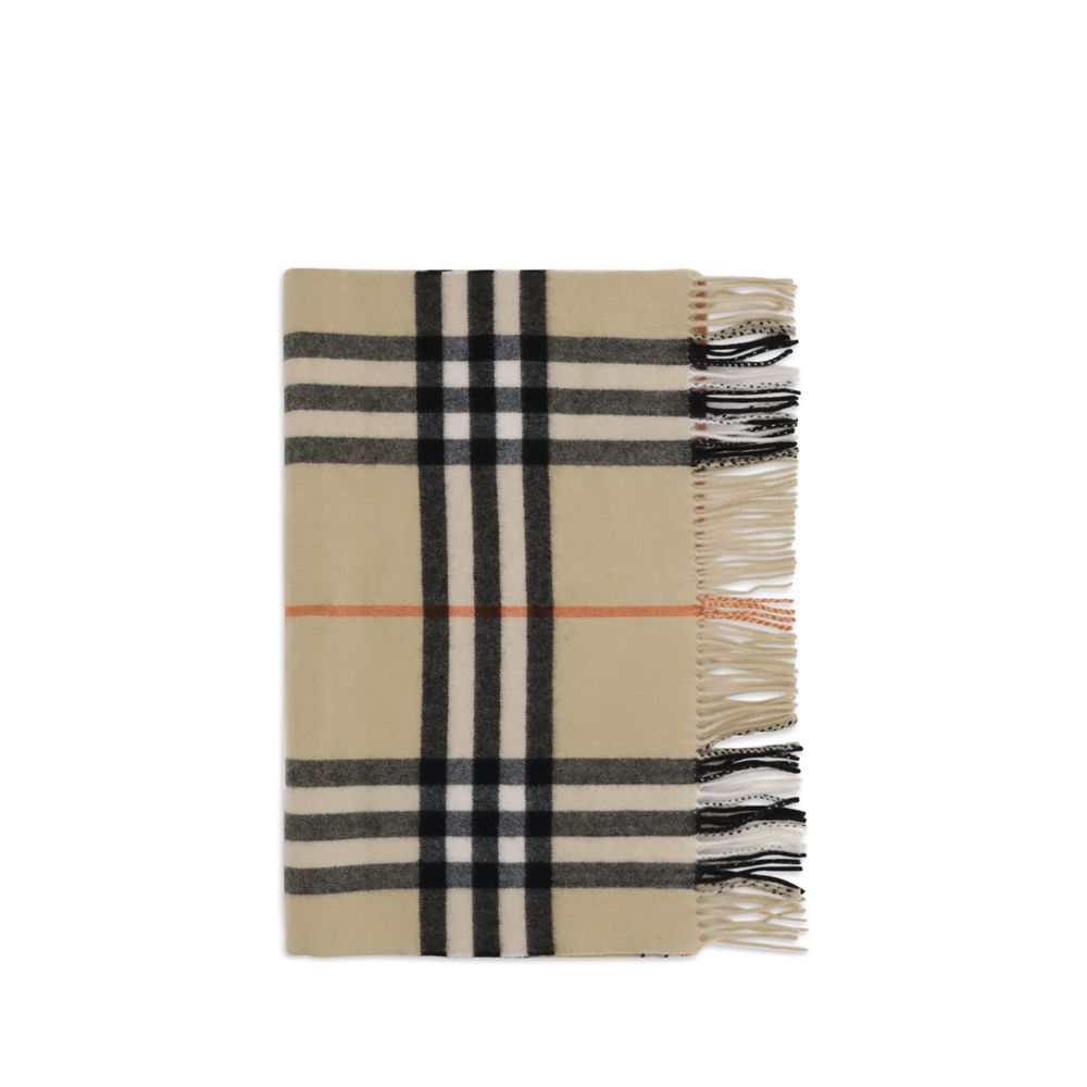 Beige Cashmere Scarf