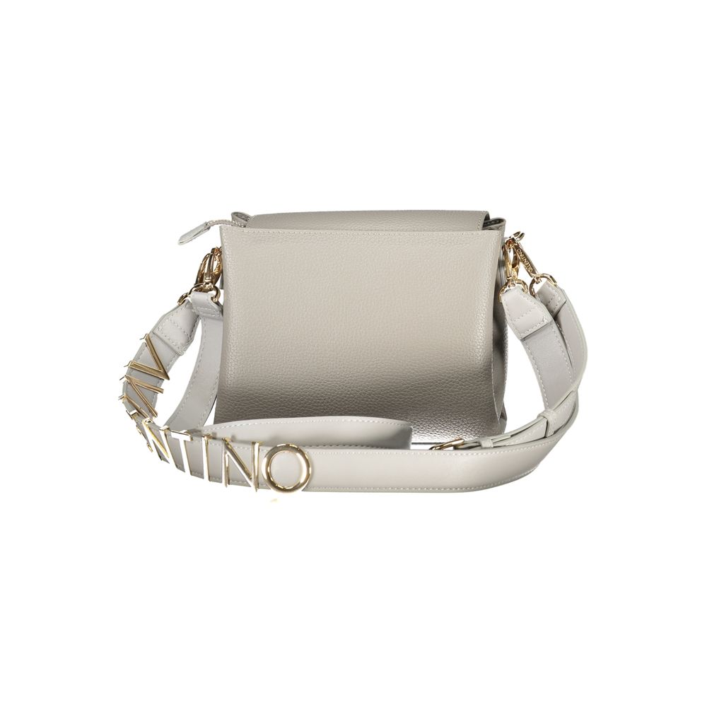Grigio Polyurethane Women Handbag