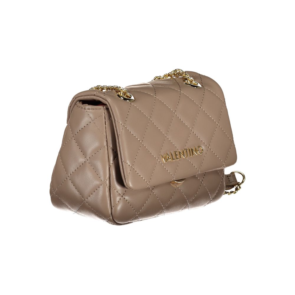 Marrone Poliuretano Women Shoulder Bag
