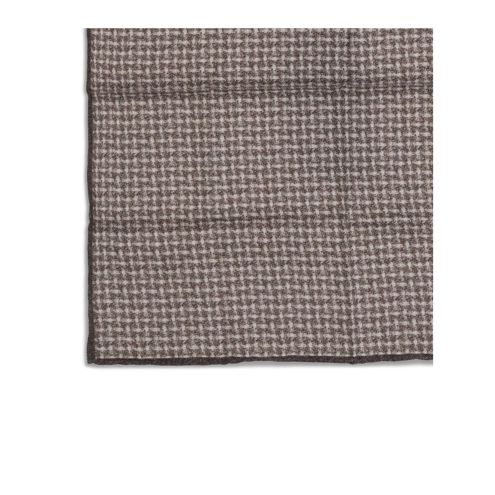 Silk Pocket Square with woven design