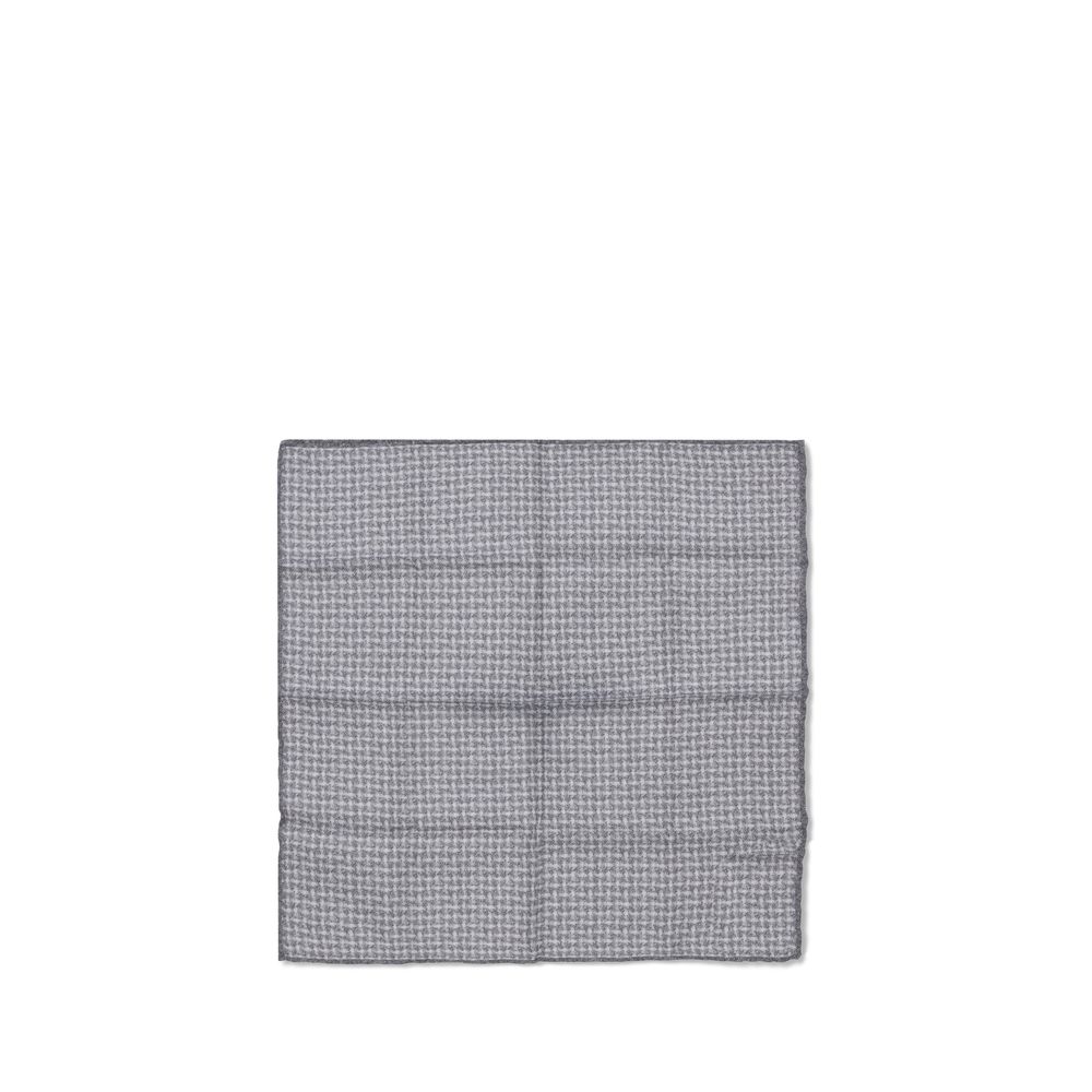 Silk Pocket Square with woven design
