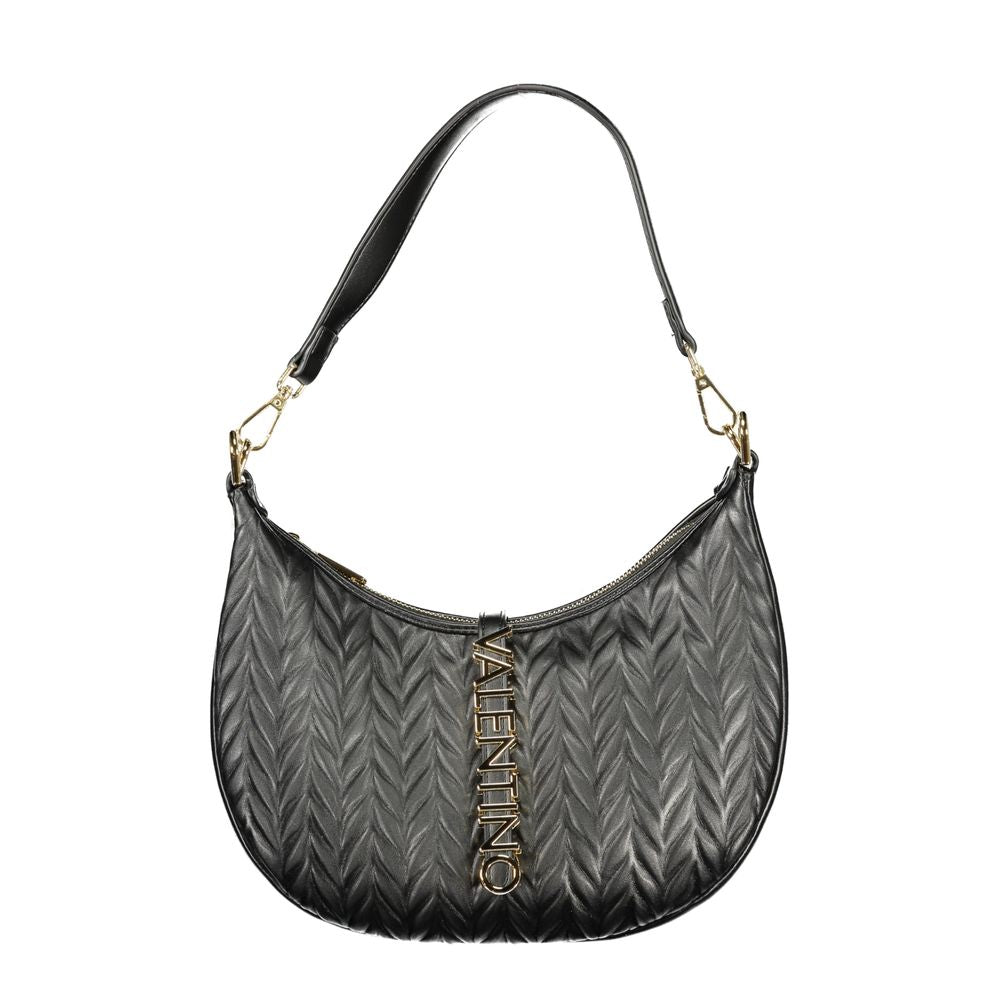 Nero Polyurethane Women's Shoulder Bag
