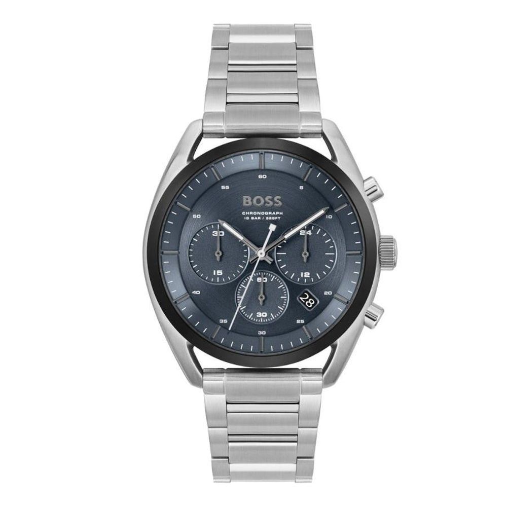 Gray Stainless Steel Dress Watch