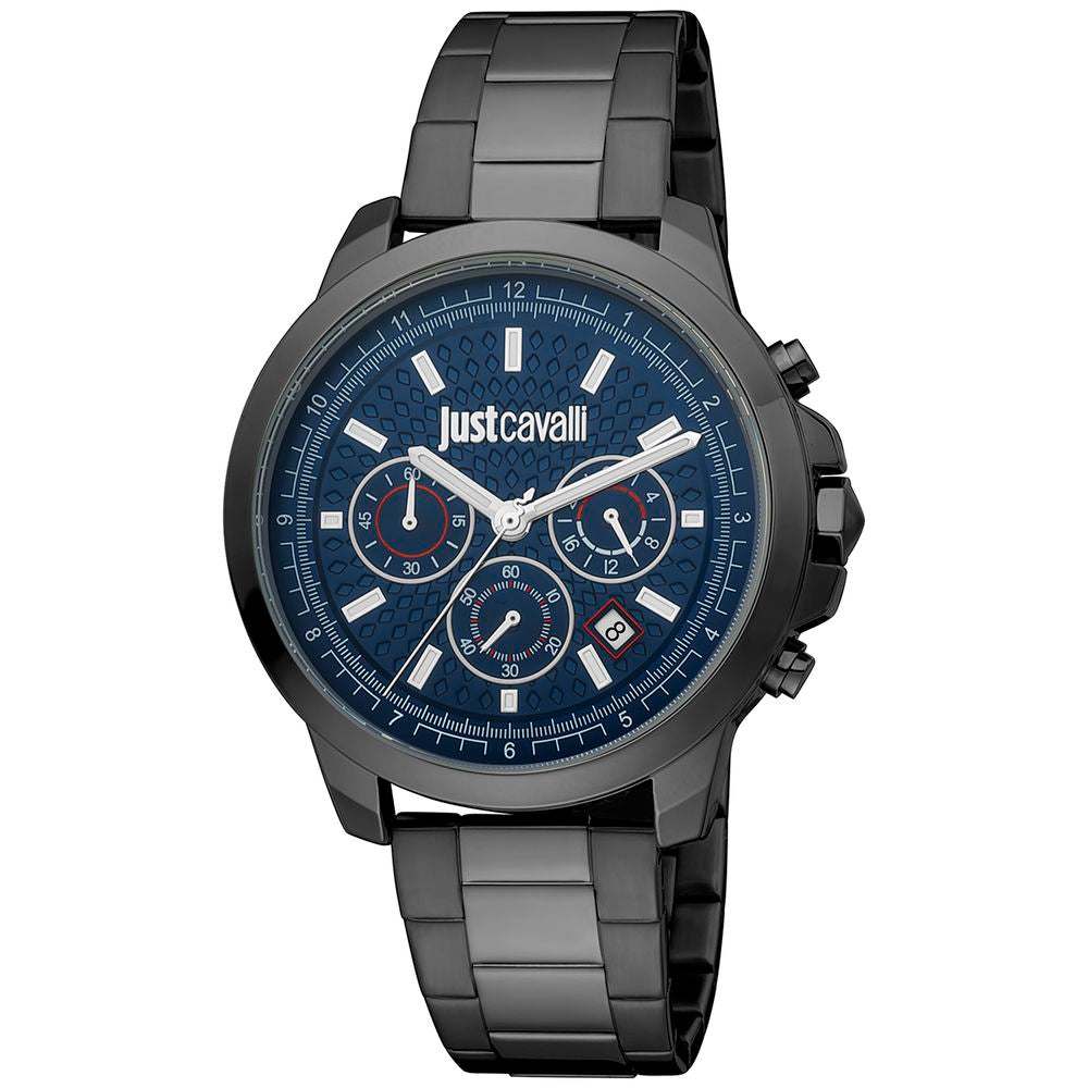Black Stainless Steel Sport Watch