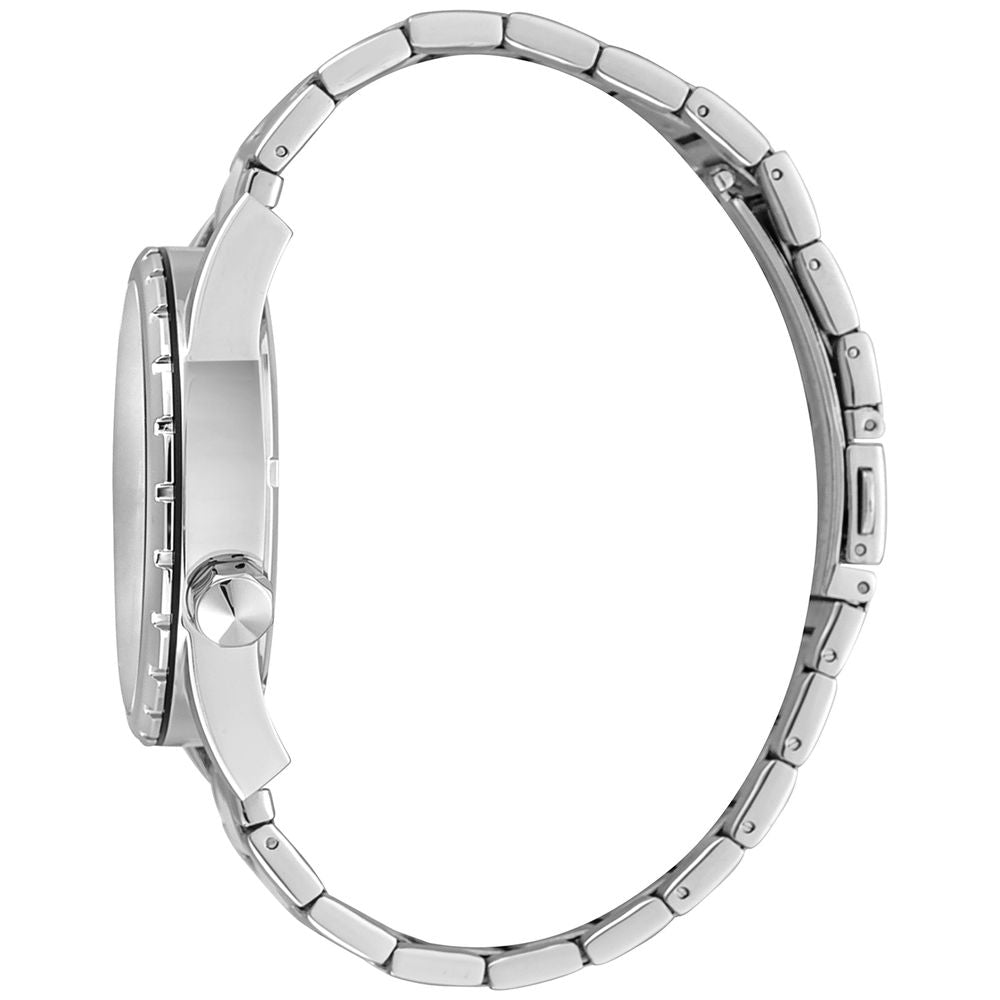 Gray Stainless Steel Dress Watch