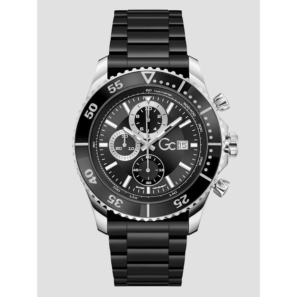 Black Ceramic Dress Watch