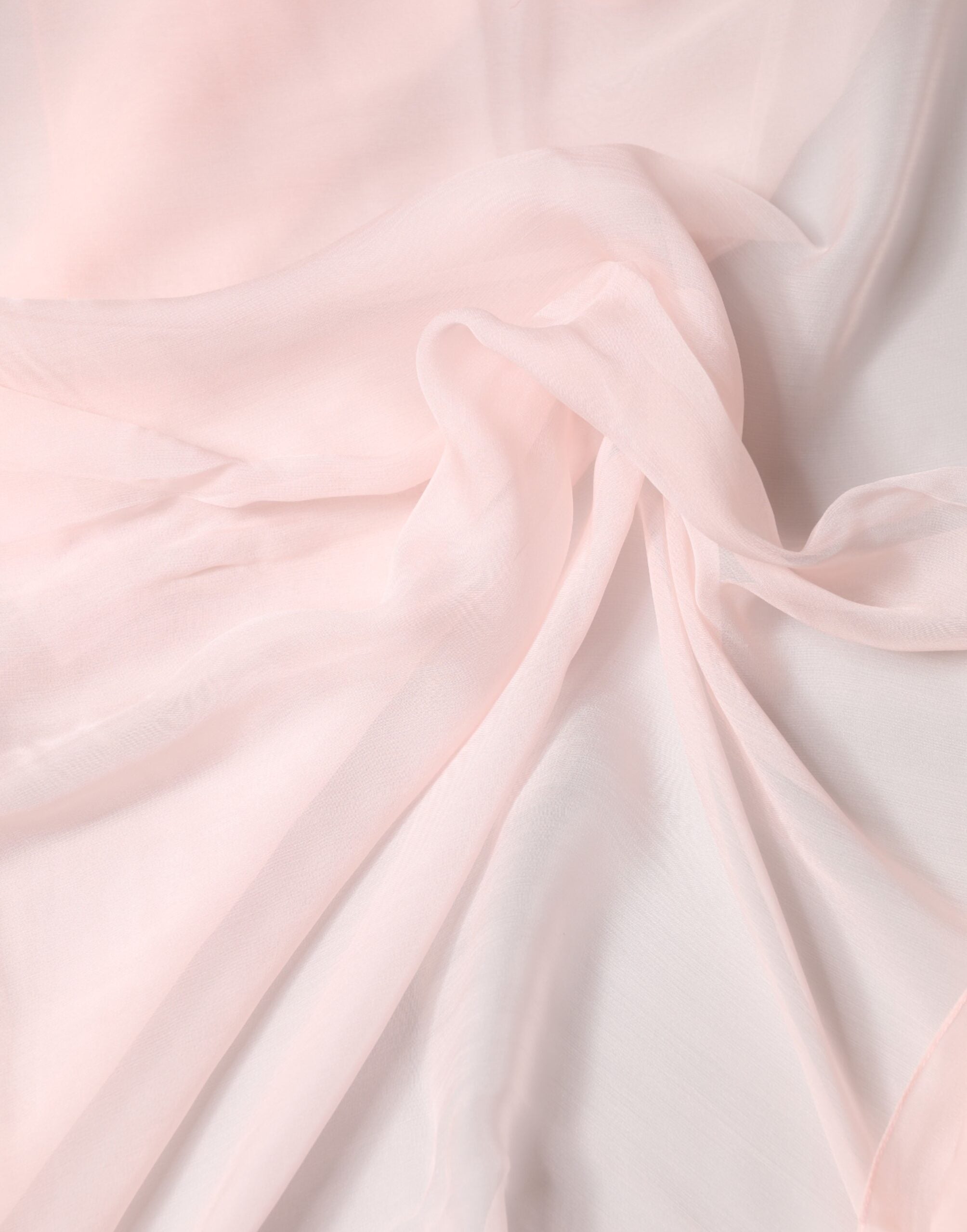 Light Pink Stole Silk Neck Wrap Shawl Scarf
