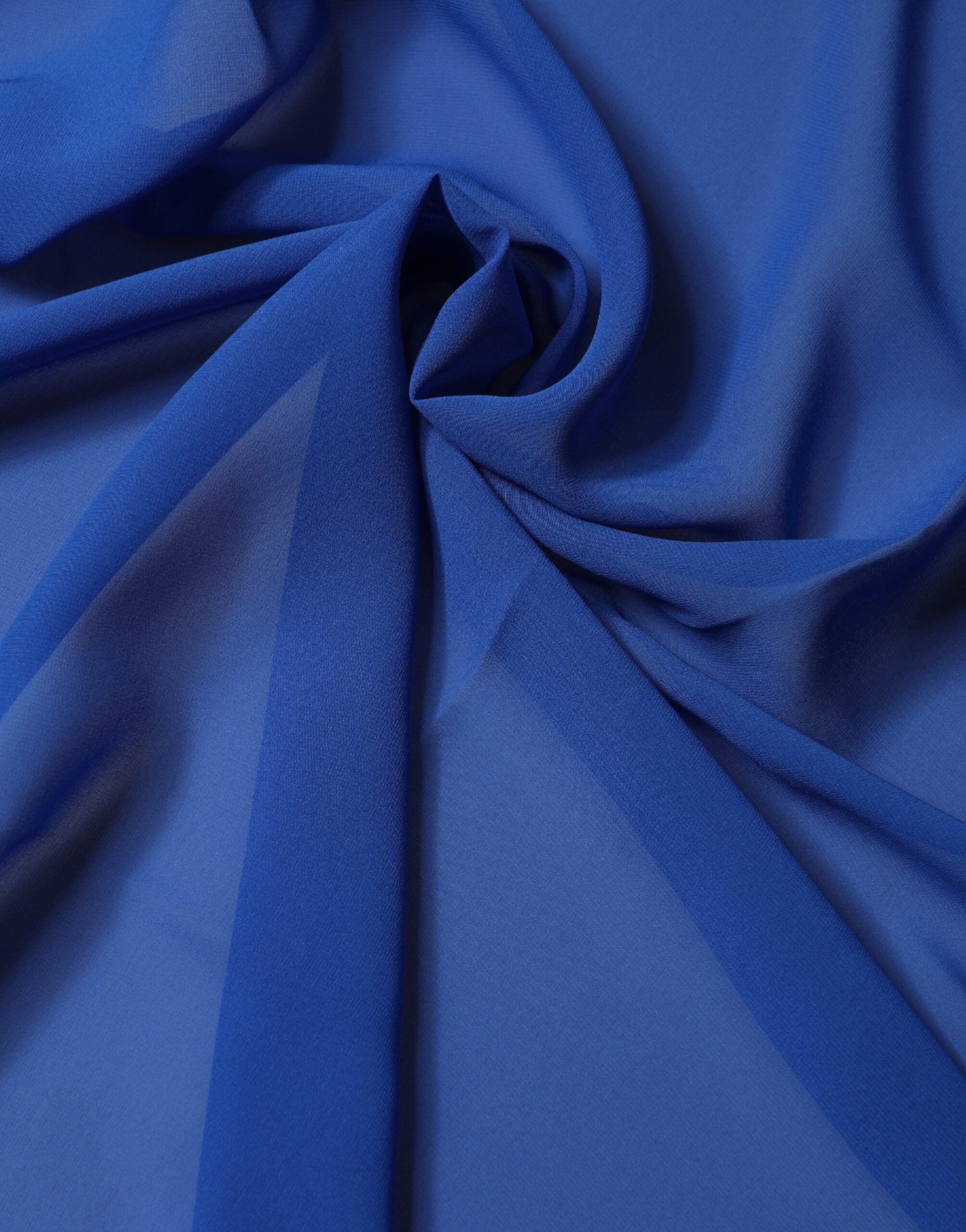 Blue Silk Stole Neck Wrap Shawl Men Scarf