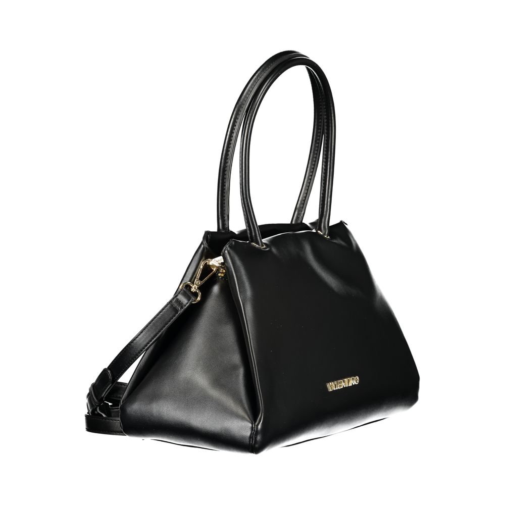 Black Polyurethane Women's Bag