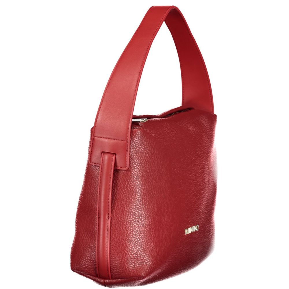 Rosso Polyurethane Women's Bag with Adjustable Strap