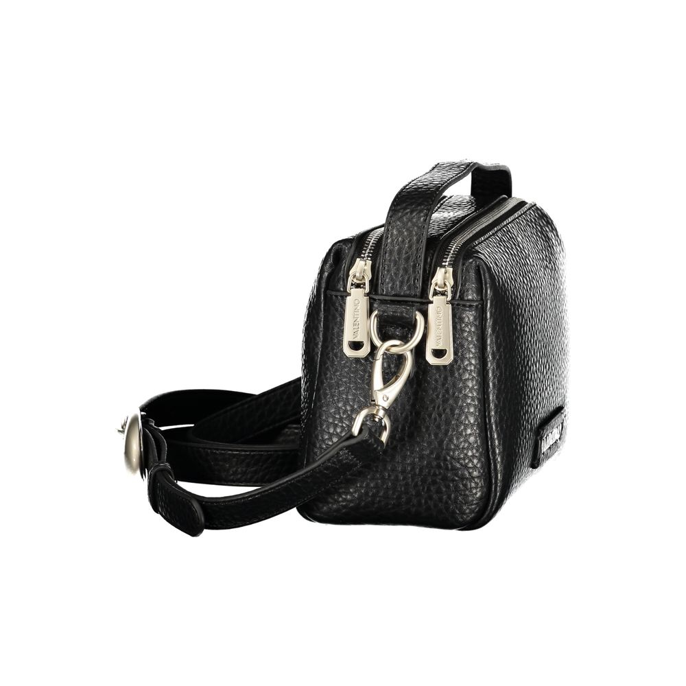 Black Polyurethane Women's Bag